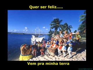 Quer ser feliz..... Vem pra minha terra 