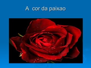 A  cor da paixao 
