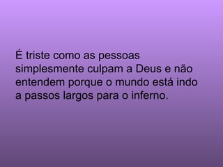 Deus culpado pelo 11 de setembro