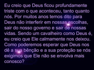 Deus culpado pelo 11 de setembro