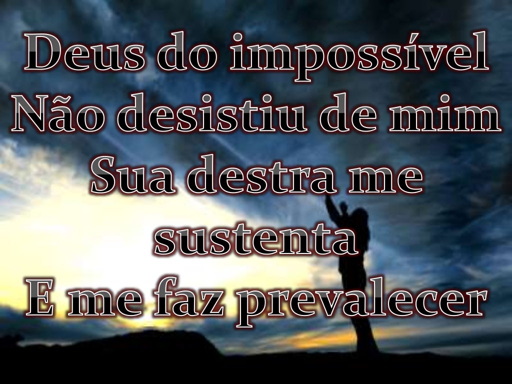 Deus do Impossível - Toque no Altar