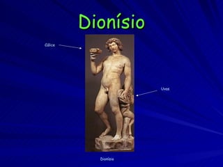 Dionísio Cálice Uvas Dionísio 