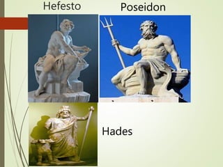 Hefesto Poseidon
Hades
 