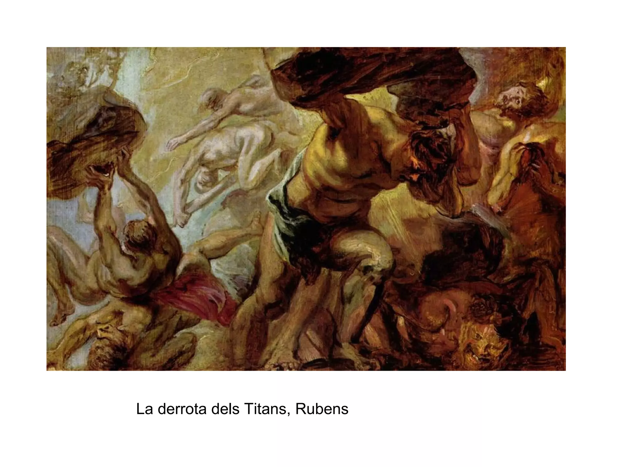 La derrota dels Titans, Rubens
 