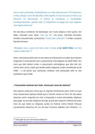 Deus é um delírio?