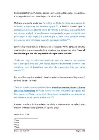 Deus é um delírio?