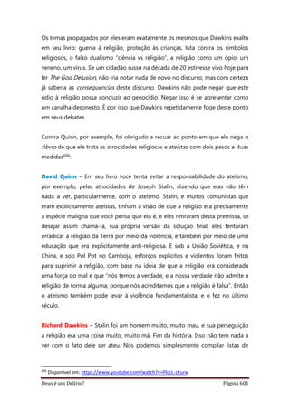 Deus é um delírio?