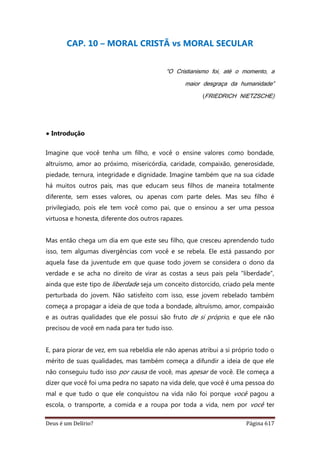 Deus é um delírio?