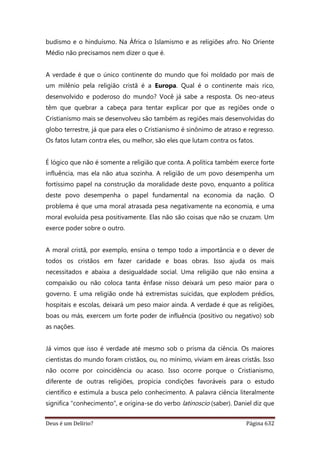 Deus é um delírio?