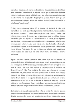 Deus é um delírio?