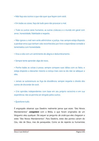 Deus é um delírio?