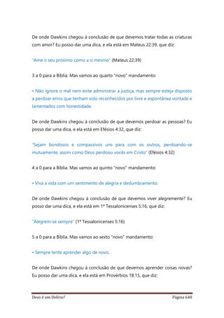 Deus é um delírio?