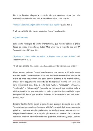 Deus é um delírio?