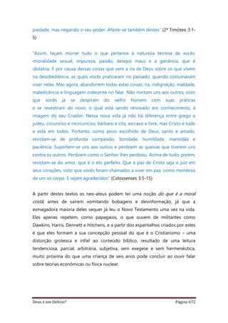 Deus é um delírio?