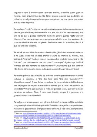 Deus é um delírio?