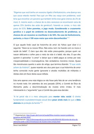 Deus é um delírio?