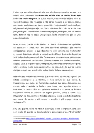 Deus é um delírio?