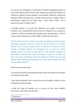 Deus é um delírio?