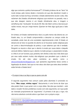 Deus é um delírio?