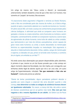 Deus é um delírio?