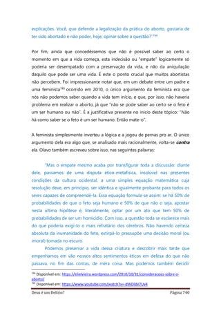 Deus é um delírio?