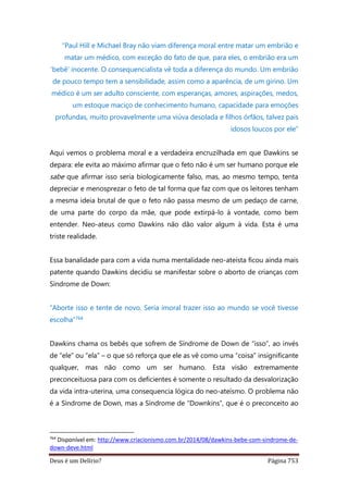 Deus é um delírio?