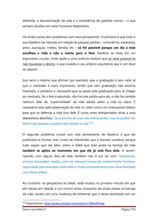 Deus é um delírio?