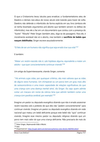 Deus é um delírio?