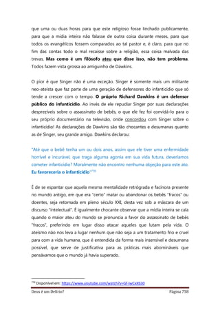 Deus é um delírio?