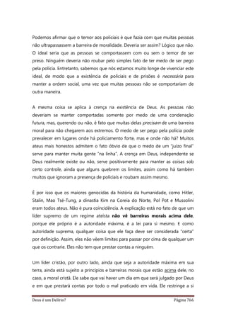 Deus é um delírio?