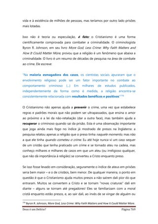 Deus é um delírio?