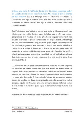 Deus é um delírio?