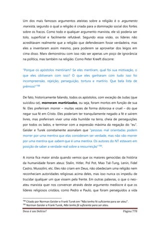 Deus é um delírio?