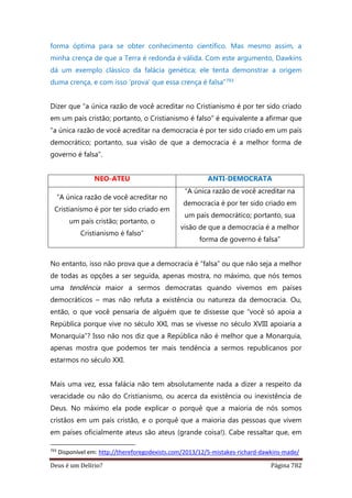 Deus é um delírio?