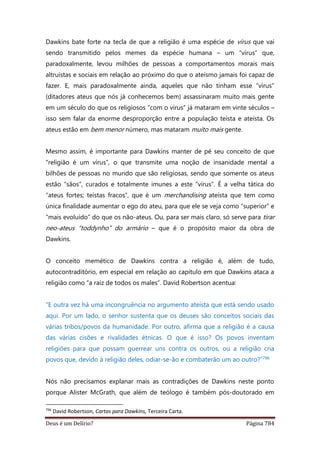 Deus é um delírio?