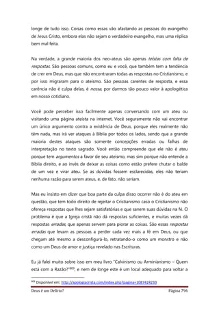 Deus é um delírio?