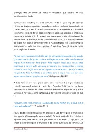 Deus é um delírio?