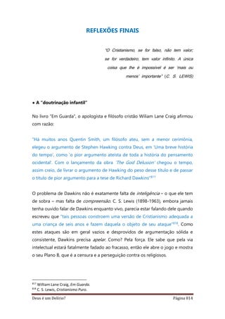 Deus é um delírio?