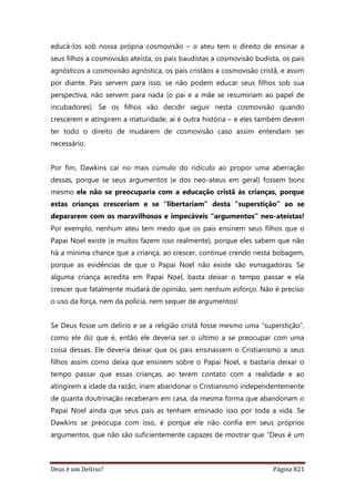 Deus é um delírio?