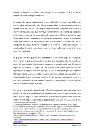 Deus é um delírio?