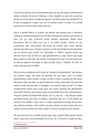 Deus é um delírio?