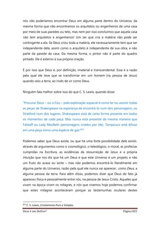 Deus é um delírio?