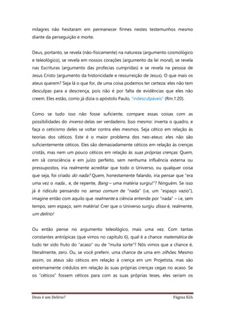 Deus é um delírio?