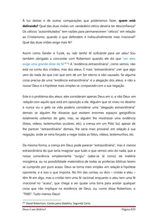 Deus é um delírio?