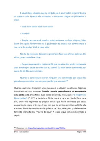 Deus é um delírio?