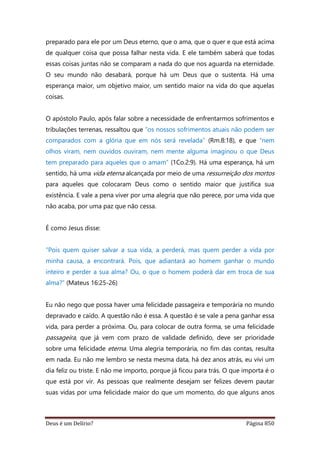 Deus é um delírio?