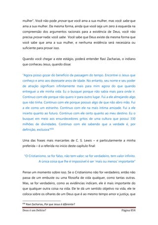 Deus é um delírio?