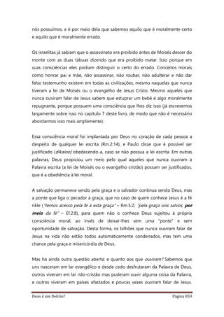 Deus é um delírio?