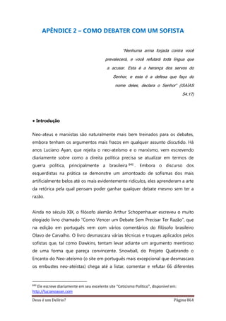 Deus é um delírio?