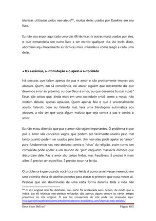 Deus é um delírio?